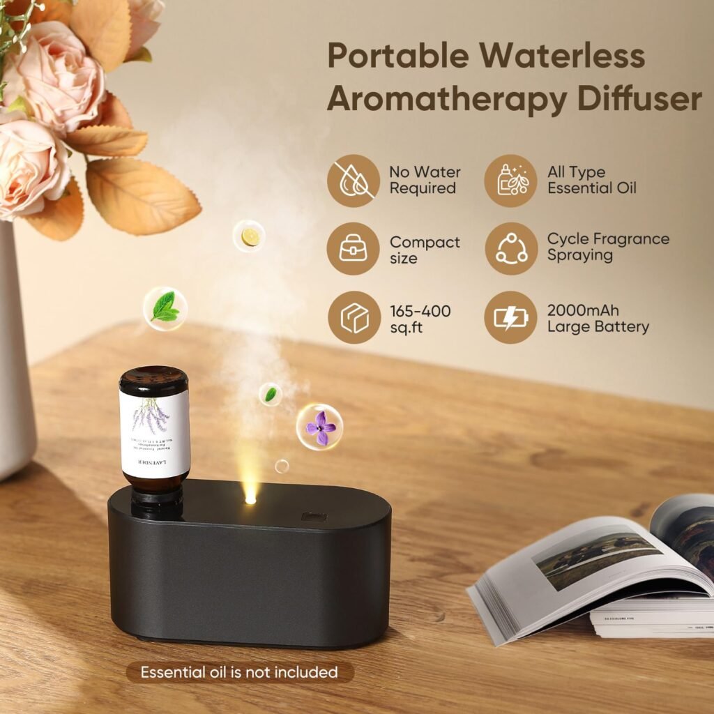 Waterless Diffuser for Essential Oil Nebulizer - levoairlife.com