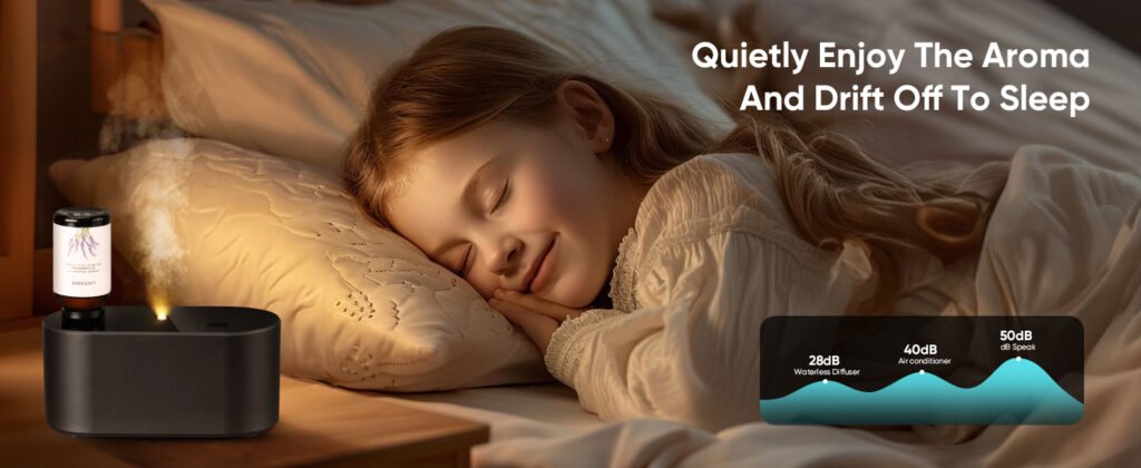 Waterless Diffuser for Essential Oil Nebulizer